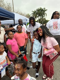 WEDR 99Jamz Caresha Gives Toy Drive 2025 Yung Miami