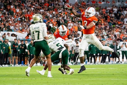 USF Bulls vs. Miami Hurricanes Lemon City Live