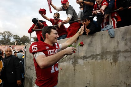 Fernando Mendoza Christopher Columbus High School Indiana University 2026 Rose Bowl Heisman