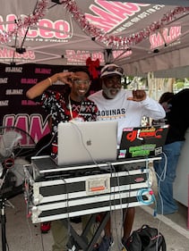 WEDR 99Jamz Caresha Gives Toy Drive 2025 Yung Miami