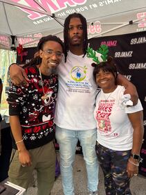 WEDR 99Jamz Caresha Gives Toy Drive 2025 Yung Miami