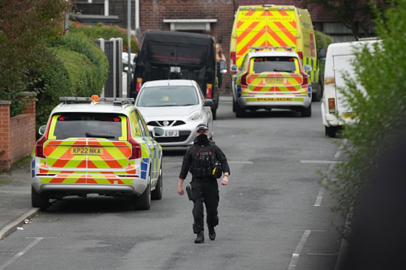 Stabbing at Manchester synagogue