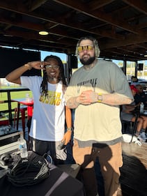 99jamz WEDR DJ Lucky C's Turkey Distribution Event 11.23