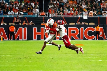 Miami Hurricanes vs NC State football - Nov 15th, 2025