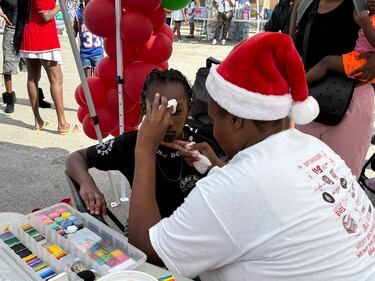 WEDR 99Jamz Caresha Gives Toy Drive 2025 Yung Miami