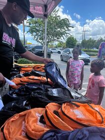 The Licking Sunrise Remote x We The Best Foundation Backpack Drive WEDR