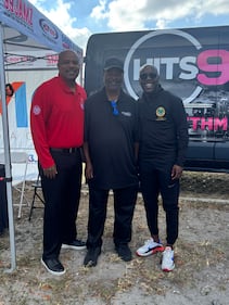 WEDR 99jamz, WHQT Hot105, WFEZ Easy 931, WFLC Hits 97.3 Progressive Black Fire Fighters Turkey Giveaway 11.24.25