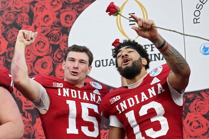 Fernando Mendoza Christopher Columbus High School Indiana University 2026 Rose Bowl Heisman