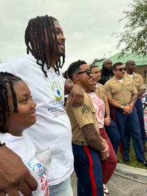 WEDR 99Jamz Caresha Gives Toy Drive 2025 Yung Miami