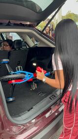 WEDR 99Jamz Caresha Gives Toy Drive 2025 Yung Miami