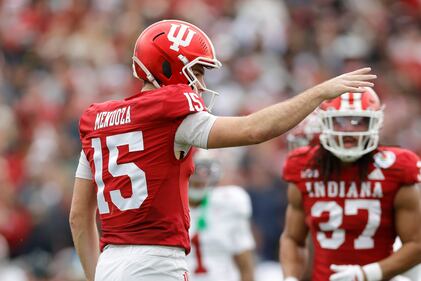 Fernando Mendoza Christopher Columbus High School Indiana University 2026 Rose Bowl Heisman