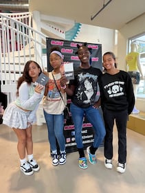 We The Best Foundation x Snipes Backpack Drive at Snipes Miami Beach