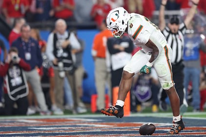 2026 Fiesta Bowl Miami Hurricanes Football Ole Miss Football