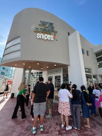 We The Best Foundation x Snipes Backpack Drive at Snipes Miami Beach