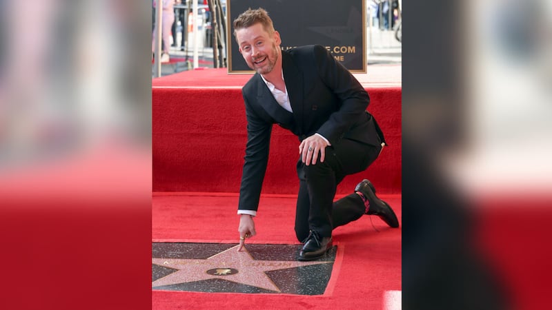 HOLLYWOOD, CALIFORNIA - DECEMBER 01: Macaulay Culkin attends the ceremony honoring Macaulay Culkin with a Star on the Hollywood Walk of Fame on December 01, 2023 in Hollywood, California. (Photo by Amy Sussman/Getty Images)