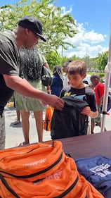 The Licking Sunrise Remote x We The Best Foundation Backpack Drive WEDR
