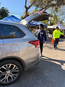 WEDR 99 Jamz DJ Nasty 305 Community Food Distribution Drive Thru