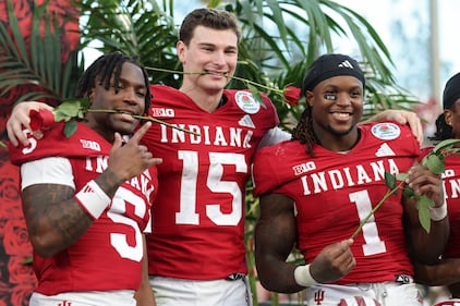 Fernando Mendoza Christopher Columbus High School Indiana University 2026 Rose Bowl Heisman