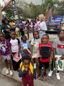 WEDR 99Jamz Caresha Gives Toy Drive 2025 Yung Miami