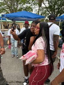 WEDR 99Jamz Caresha Gives Toy Drive 2025 Yung Miami