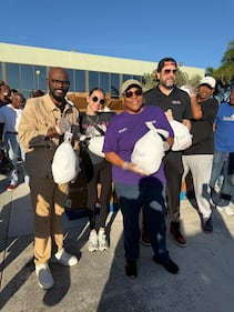 WEDR 99jamz WHQT Hot105 WFEZ Easy93.1 WFLC Hits 97.3 Dare to Care Turkey Drive 11.22.25