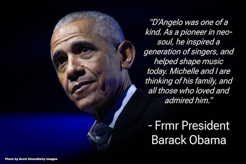 Celebrities Pay Tribute to D'Angelo