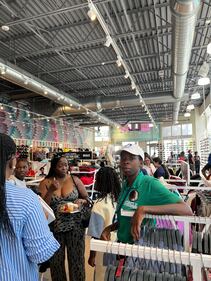 We The Best Foundation x Snipes Backpack Drive at Snipes Miami Beach