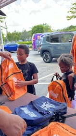 The Licking Sunrise Remote x We The Best Foundation Backpack Drive WEDR