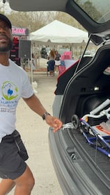 WEDR 99Jamz Caresha Gives Toy Drive 2025 Yung Miami