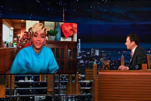 Tiffany Haddish addresses grief and her DUI arrest on 'The Tonight Show'